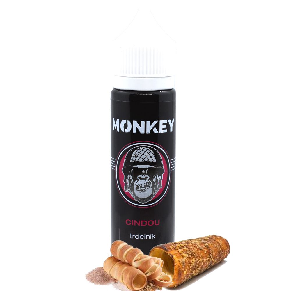 CINDOU / Trdelník - Monkey shake&vape 12ml Monkey liquid s.r.o.