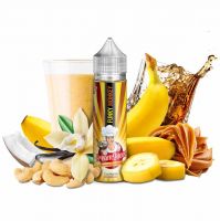 FUNKY MONKEY (Banánový milkshake, kokos, nugát, ořechy)  - PJ Empire -  shake&vape Cream Queen 20 ml