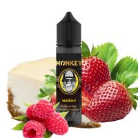 SERŽANT - chesecake s jahodovo-malinovým topingem - Monkey shake&vape 12ml
