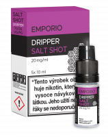 BOOSTER Emporio DRIPPER Salt Shot 20mg - 5x10ml (VG70/PG30)