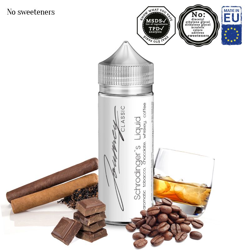 SCHRODINGER´S LIQUID / tabák, káva, čokoláda, whiskey - shake&vape AEON 24ml