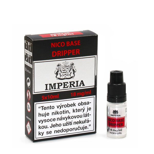 Dripper Base Imperia 18 mg - 5x10ml (30PG/70VG) Boudoir Samadhi s.r.o.