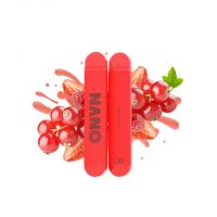 RED  FRUITS / Jahody, maliny, brusinky - Lio Nano 500 mAh, 16mg Nic Salt - jednorázová e-cigareta