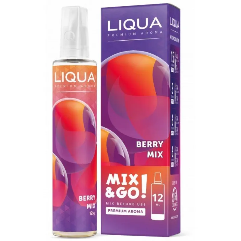 LESNÍ SMĚS / Berry Mix - LIQUA Mix&Go 10ml Ritchy Group