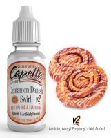DÁNSKÁ SKOŘICOVÁ ROLKA / Cinnamon Danish Swirl V2 - Aroma Capella | 13 ml