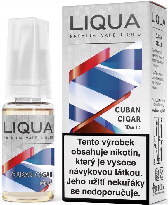 KUBÁNSKÝ DOUTNÍK / Cuban Cigar - LIQUA Elements 10 ml
