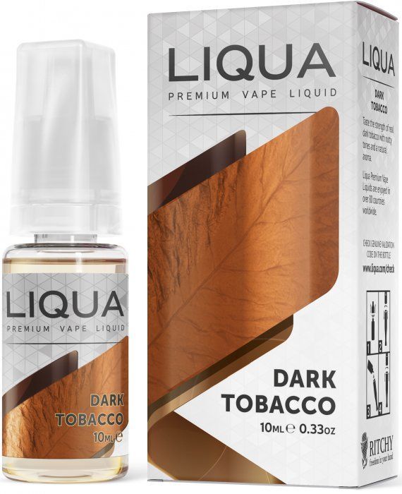 TMAVÝ TABÁK / Dark Tobacco - LIQUA Elements 10 ml