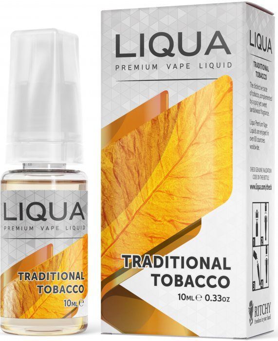 TRADIČNÍ TABÁK / Traditional Tobacco - LIQUA Elements 10 ml